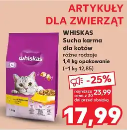 WHISKAS Sucha karma dla kotów 1,4 kg