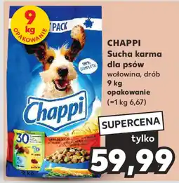 Kaufland CHAPPI Sucha karma dla psów 9 kg oferta