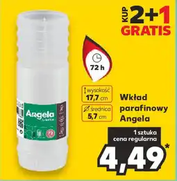 Kaufland Wkład parafinowy Angela oferta