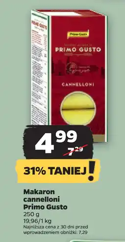 Netto Makaron cannelloni Primo Gusto oferta