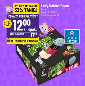 Polomarket Lody Kaktus Boom Froneri 9x46ml oferta