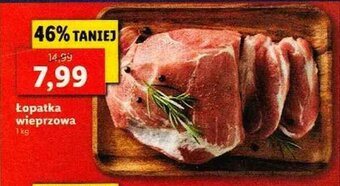 Lidl Łopatka wieprzowa 1kg oferta