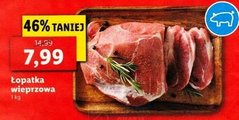 Lidl Łopatka wieprzowa 1kg oferta