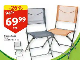 Auchan Krzesło anna 1 SZT oferta