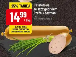 Polomarket Pasztetowa ze szczypiorkiem Rzeźnik Szymon 1 kg oferta