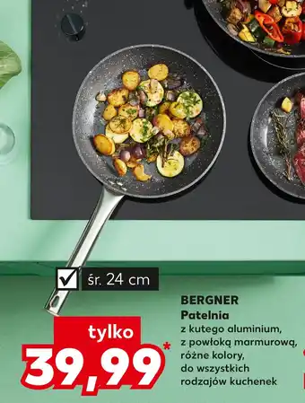 Kaufland Patelnia aluminiowa 24 cm srebrna 1 SZT oferta