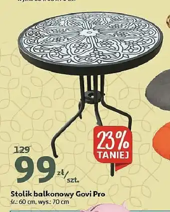 Auchan Stolik govi pro 1 SZT oferta