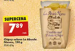 Biedronka Chipsy solone La Abuela Nieves 150 g oferta