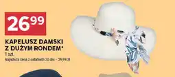Stokrotka KAPELUSZ DAMSKI Z DUŻYM RONDEM oferta