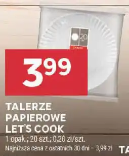 TALERZE PAPIEROWE LET'S COOK