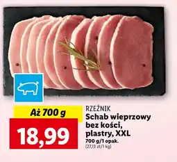 Lidl Schab bez kości Rzeźnik 700 g oferta