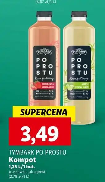 Lidl Kompot Tymbark 1,25 l oferta