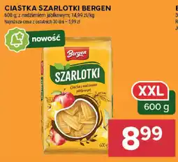 Stokrotka CIASTKA SZARLOTKI BERGEN 600 g oferta