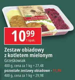 E.Leclerc Zestaw obiadowy z kotletem mielonym 400 g oferta