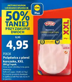 Lidl PIKOK Polędwica z piersi kurczaka, XXL 250 g oferta