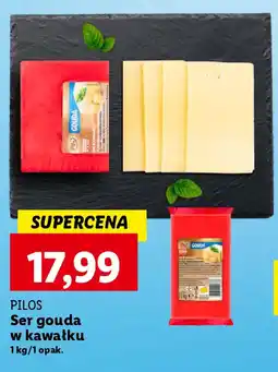 Lidl PILOS Ser gouda w kawałku 1 kg oferta