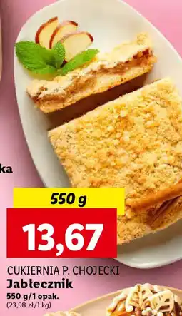 Lidl CUKIERNIA P. CHOJECKI Jabłecznik 550 g oferta