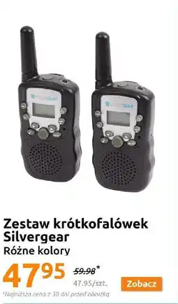 Action Zestaw krótkofalówek Silvergear oferta