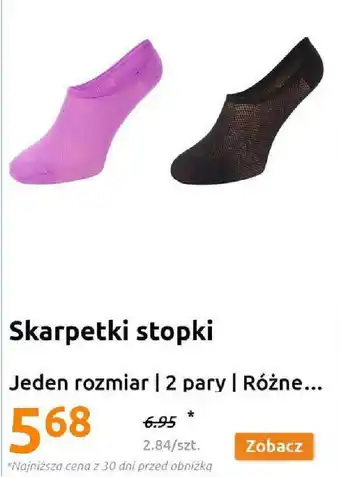 Action Skarpetki stopki oferta