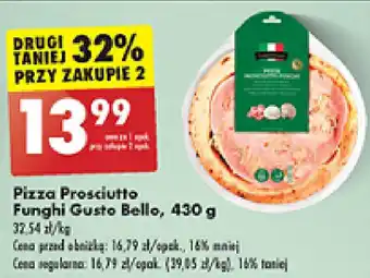 Biedronka Pizza Prosciutto Funghi Gusto Bello 430 g oferta