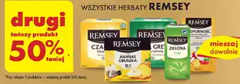 Biedronka WSZYSTKIE HERBATY REMSEY oferta