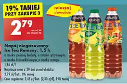 Biedronka Napój niegazowany Ice Tea Remsey 1,5l oferta