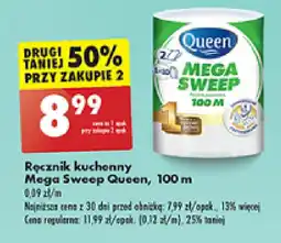 Biedronka Ręcznik kuchenny Mega Sweep Queen, 100 m oferta
