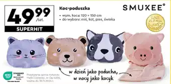 Biedronka Koc-poduszka oferta