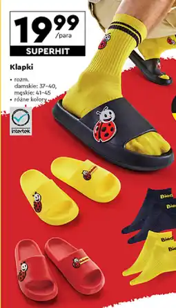Biedronka Klapki oferta