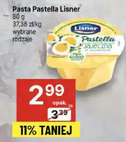 Delikatesy Centrum Pasta Pastella Lisner 80g oferta