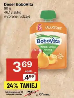 Delikatesy Centrum Deser BoboVita 80 g oferta