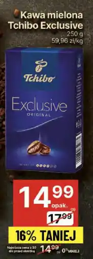 Delikatesy Centrum Kawa mielona Tchibo Exclusive 250g oferta