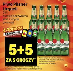 Delikatesy Centrum Piwo Pilsner Urquell 0,5l oferta