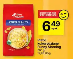 Delikatesy Centrum Płatki kukurydziane Funny Morning 500 g oferta