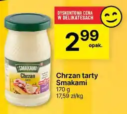 Delikatesy Centrum Chrzan tarty Smakami 170g oferta