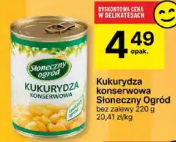 Delikatesy Centrum Kukurydza konserwowa Słoneczny Ogród 220g oferta