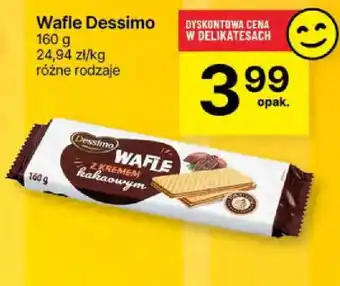 Delikatesy Centrum Wafle Dessimo 160g oferta