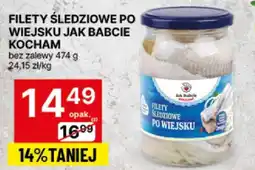 Delikatesy Centrum FILETY ŚLEDZIOWE PO WIEJSKU JAK BABCIE KOCHAM 474 g oferta