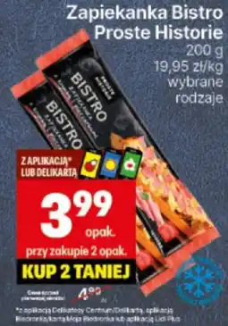 Delikatesy Centrum Zapiekanka Bistro Proste Historie 200g oferta