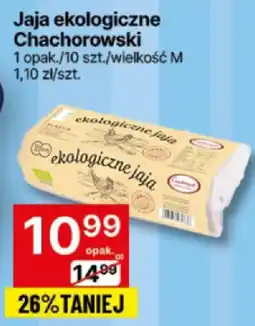 Delikatesy Centrum Jaja ekologiczne Chachorowski 10szt. oferta