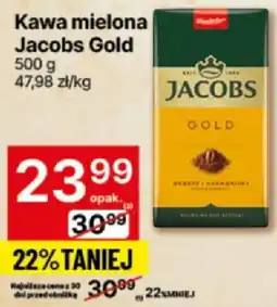 Delikatesy Centrum Kawa mielona Jacobs Gold 500g oferta