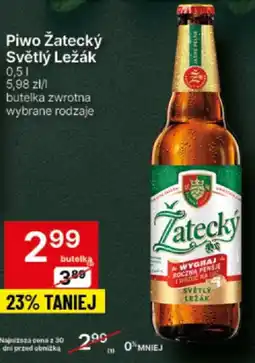 Delikatesy Centrum Piwo Žatecký Světlý Ležák 0,5l oferta