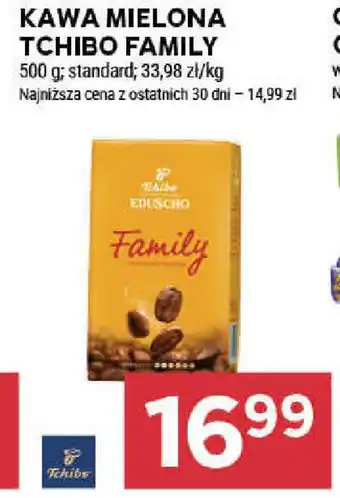 Stokrotka KAWA MIELONA TCHIBO FAMILY 500 g oferta