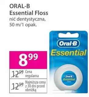 Hebe Oral-B Essential Nić dentystyczna miętowa 50 m oferta