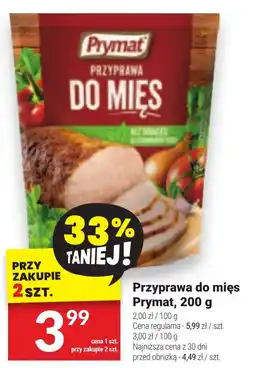 Twój Market Przyprawa do mięs Prymat, 200 g oferta