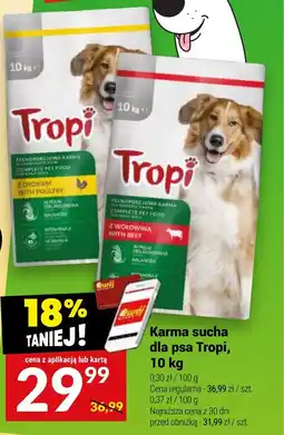 Twój Market Karma sucha dla psa Tropi, 10 kg oferta