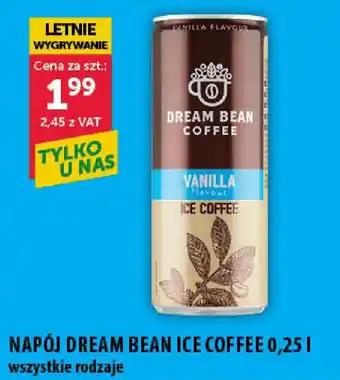 Eurocash Cash & Carry NAPÓJ DREAM BEAN ICE COFFEE 0,25 l oferta