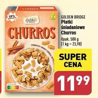 ALDI Płatki churros GOLDEN BRIDGE oferta