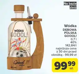 Carrefour Market DĘBOWA POLSKA GOOOL! Wódka 0,7 L oferta