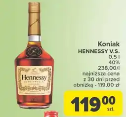 Hennessy Koniak 0,5 L